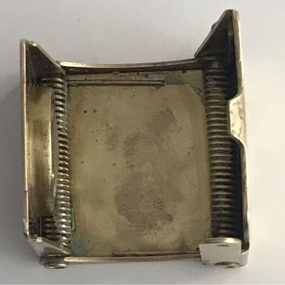 German Brass Folding Spring Loupe Stamp Jeweler Magnifying Glass w/Case - VTG - Picture 11 of 16